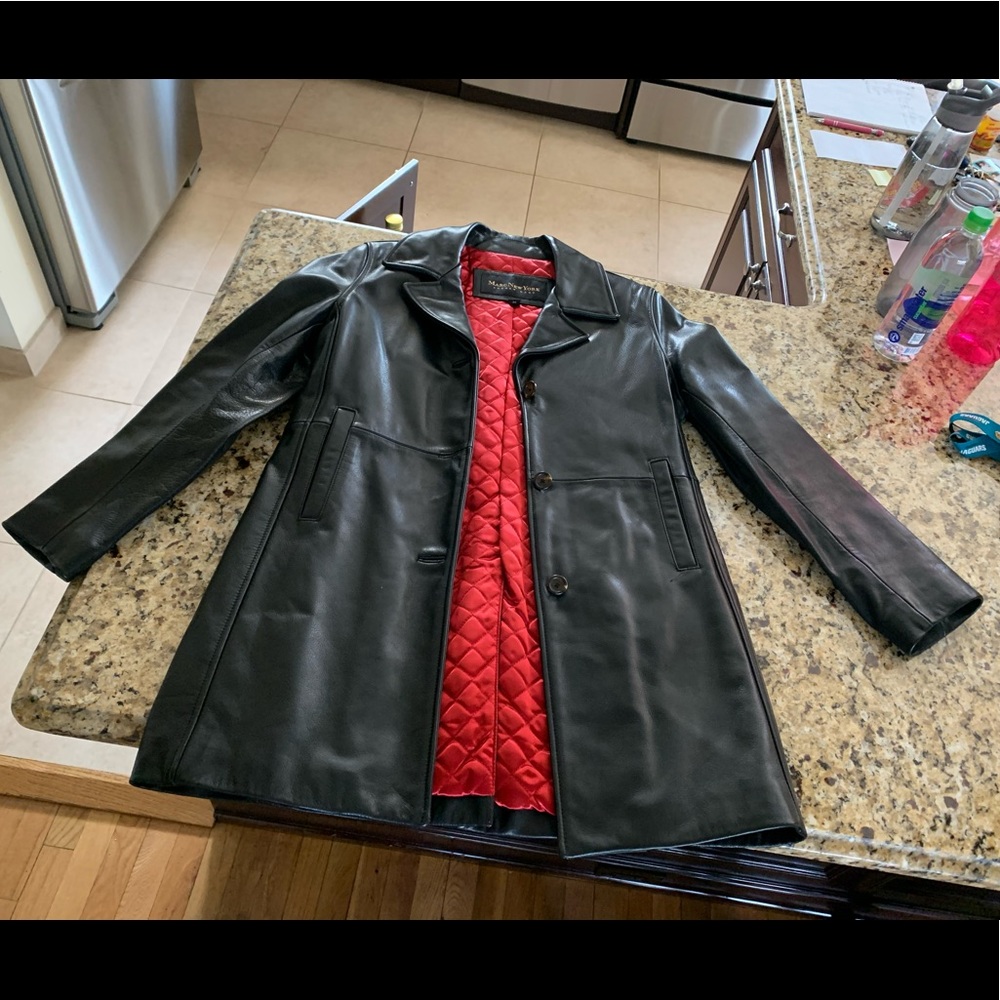 Andrew Marc ladies leather jacket
